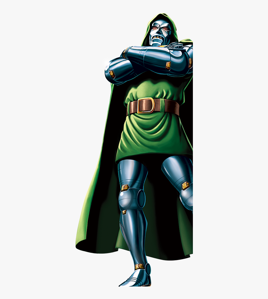 Doom Clipart Superhero Villain - Marvel Comic Heroes, HD Png Download
