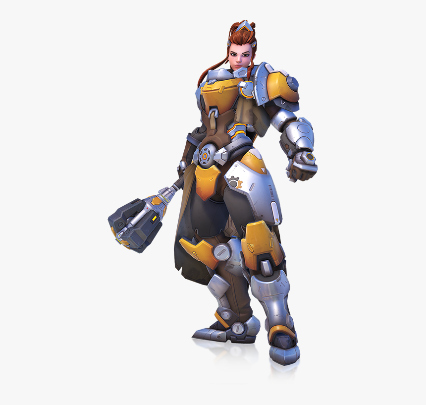 Brigitte Portrait - Overwatch Brigitte Png, Transparent Png