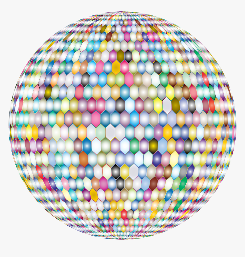 Prismatic Hexagonal Grid Sphere Variation - Sphere, HD Png Download