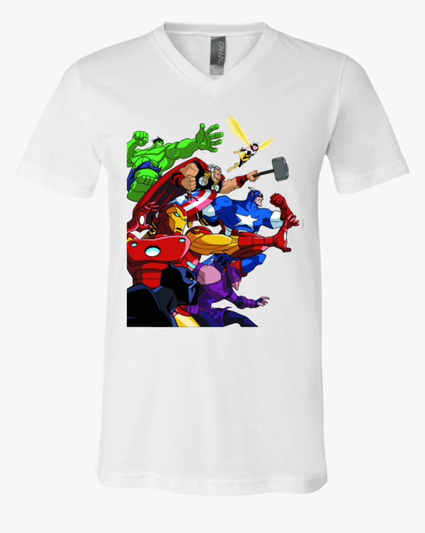 Transparent Cartoon Shirt Png - Avengers Earth's Mightiest Heroes, Png Download