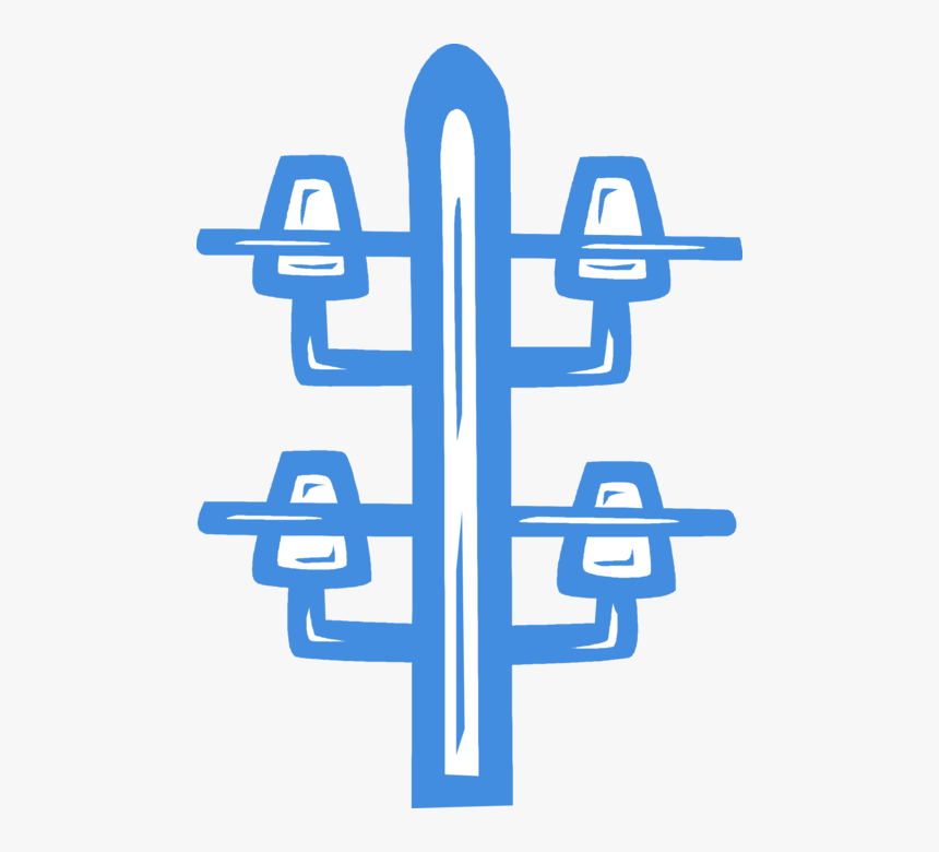 Vector Illustration Of Hydro Lines And Transmission - Graphics, HD Png Download