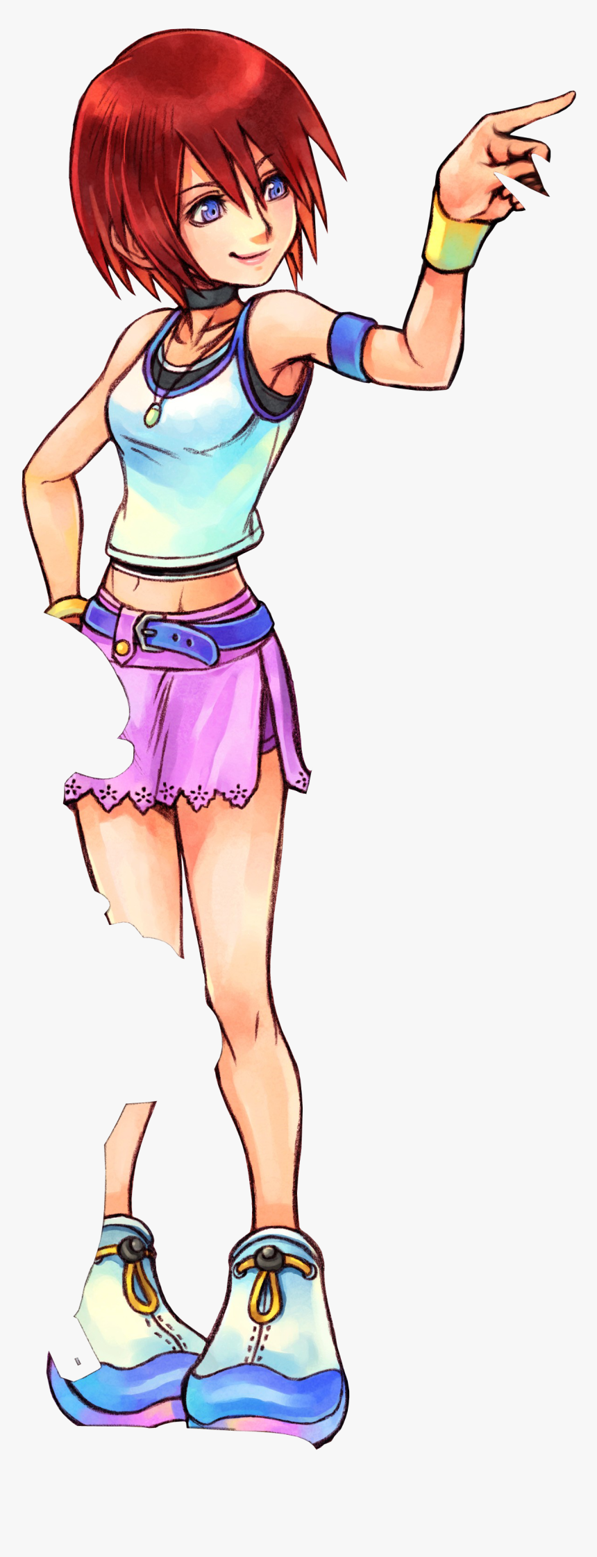 Kingdom Hearts Kairi King K Rool, HD Png Download