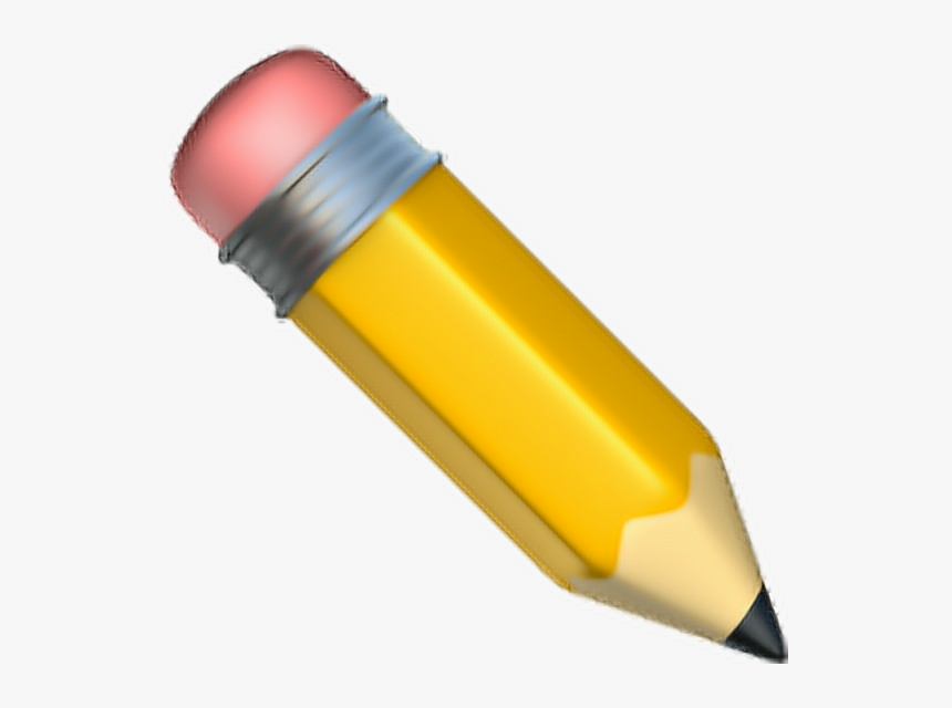 Emoji Emojis Emojiiphone Iphoneemoji Iphone Емодзи Pencil Emoji Apple, HD Png Download