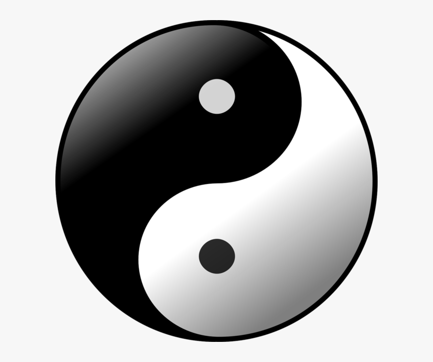 Transparent Flame Circle Png - White And Black Ball, Png Download