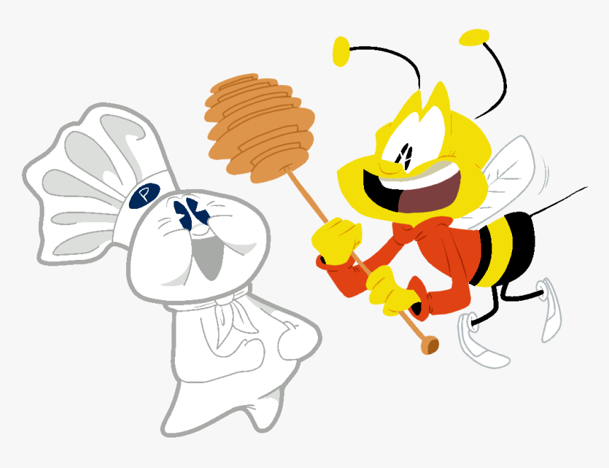 A Dough Boy And A Bee, Cuz Of Reasons - Cartoon, HD Png Download