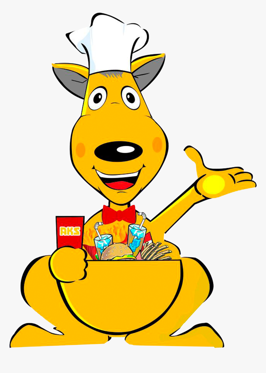 Clip Art Chef Transprent Png Free - 卡通 袋鼠, Transparent Png