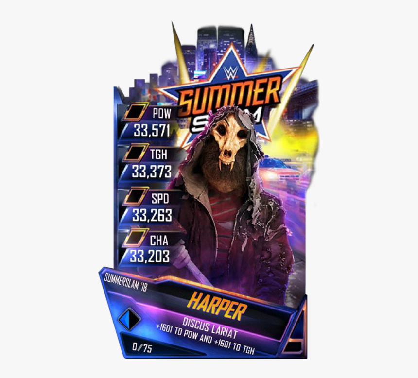 Wwe Supercard Summerslam 18 Cards, HD Png Download