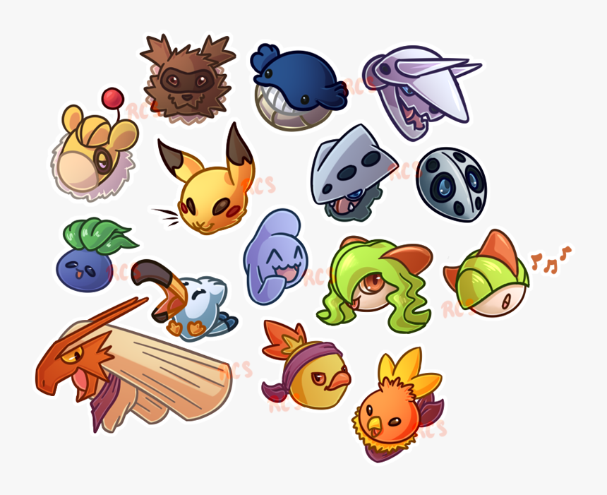 Pokemon Emerald Icons - Cartoon, HD Png Download