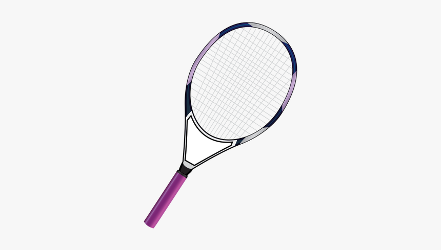 Tennis Racquet Vector Image - Tennis Racket Clipart Transparent, HD Png Download