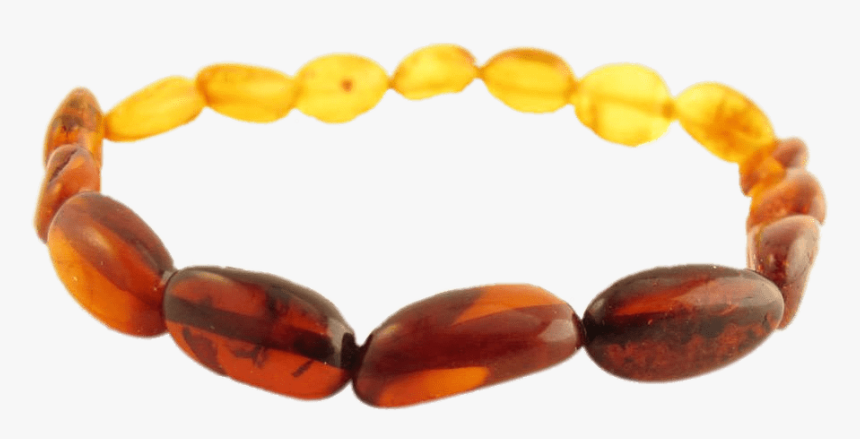 Amber Beads Bracelet - Pulsera Png, Transparent Png