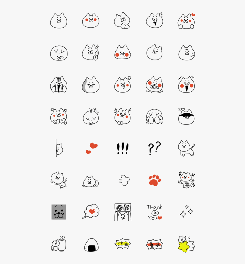 ㄇ ㄚ ˊ 幾 兔 表情 貼, HD Png Download