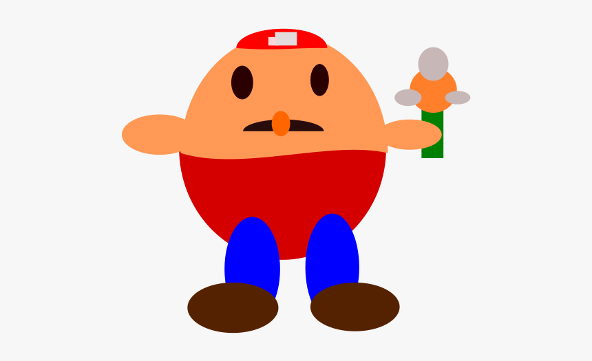 Mario Svg Clip Arts - Cartoon Egg Man, HD Png Download