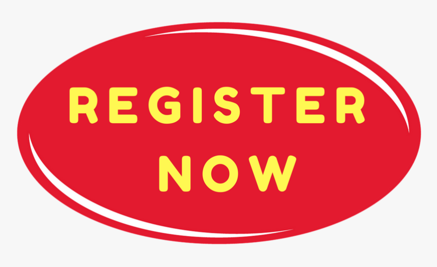 Button Register Now Red2 - Circle, HD Png Download