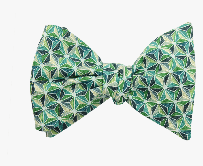 Green Glacier Bow Tie - Pattern, HD Png Download