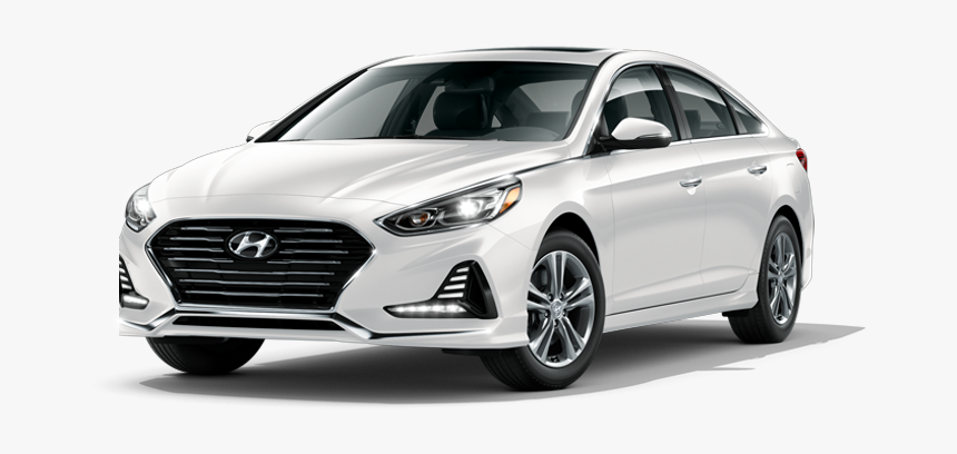2018 Hyundai Sonata Banner - 2018 White Hyundai Sonata Limited, HD Png Download