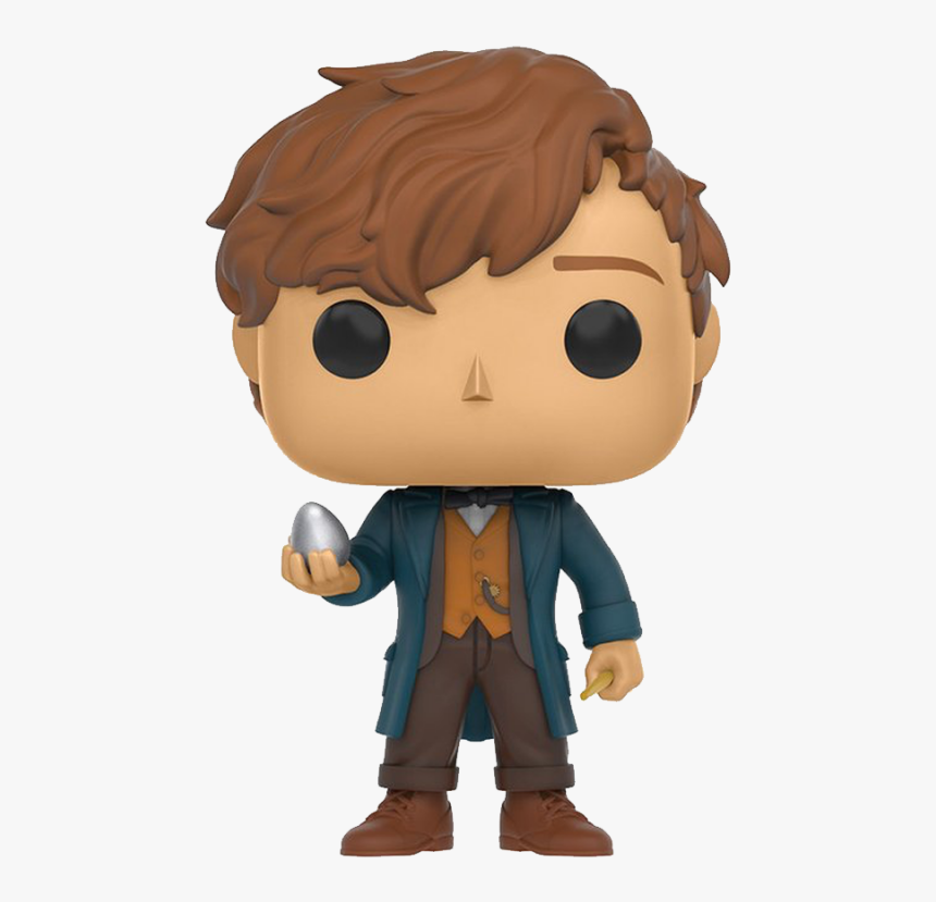 Clipart Walking Dark Figure - Newt Scamander Funko Pop, HD Png Download