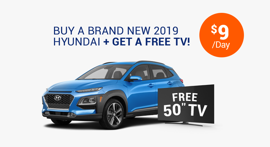 Awd Hyundai Kona 2018, HD Png Download
