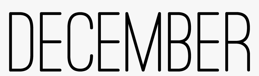 Collection Of High - Word December, HD Png Download