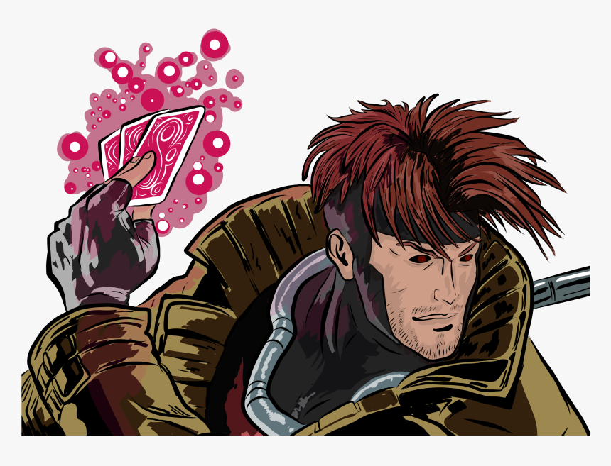 Gambit Clipart Men - Cartoon, HD Png Download