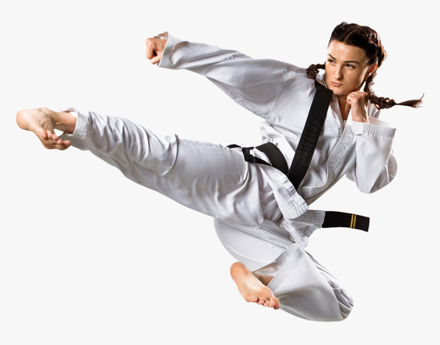Adult Martial Arts Lady Martial Arts Png, Transparent Png