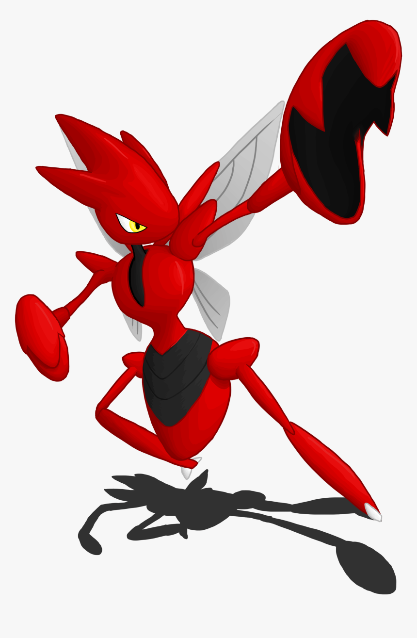 Posted In Uncategorized Tagged Art, Drawing, Pokemon - Scizor Clip Art, HD Png Download