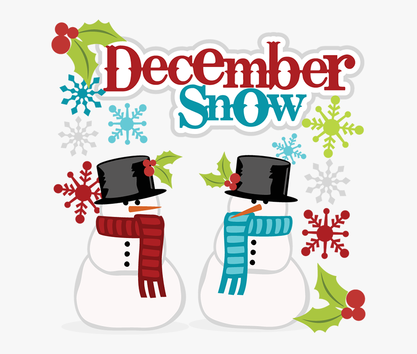 Christmas Day Free Images - December Snow Png, Transparent Png