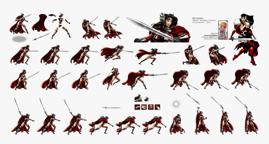 Gambit Clipart Avengers Alliance - Avengers Alliance Sprites, HD Png Download