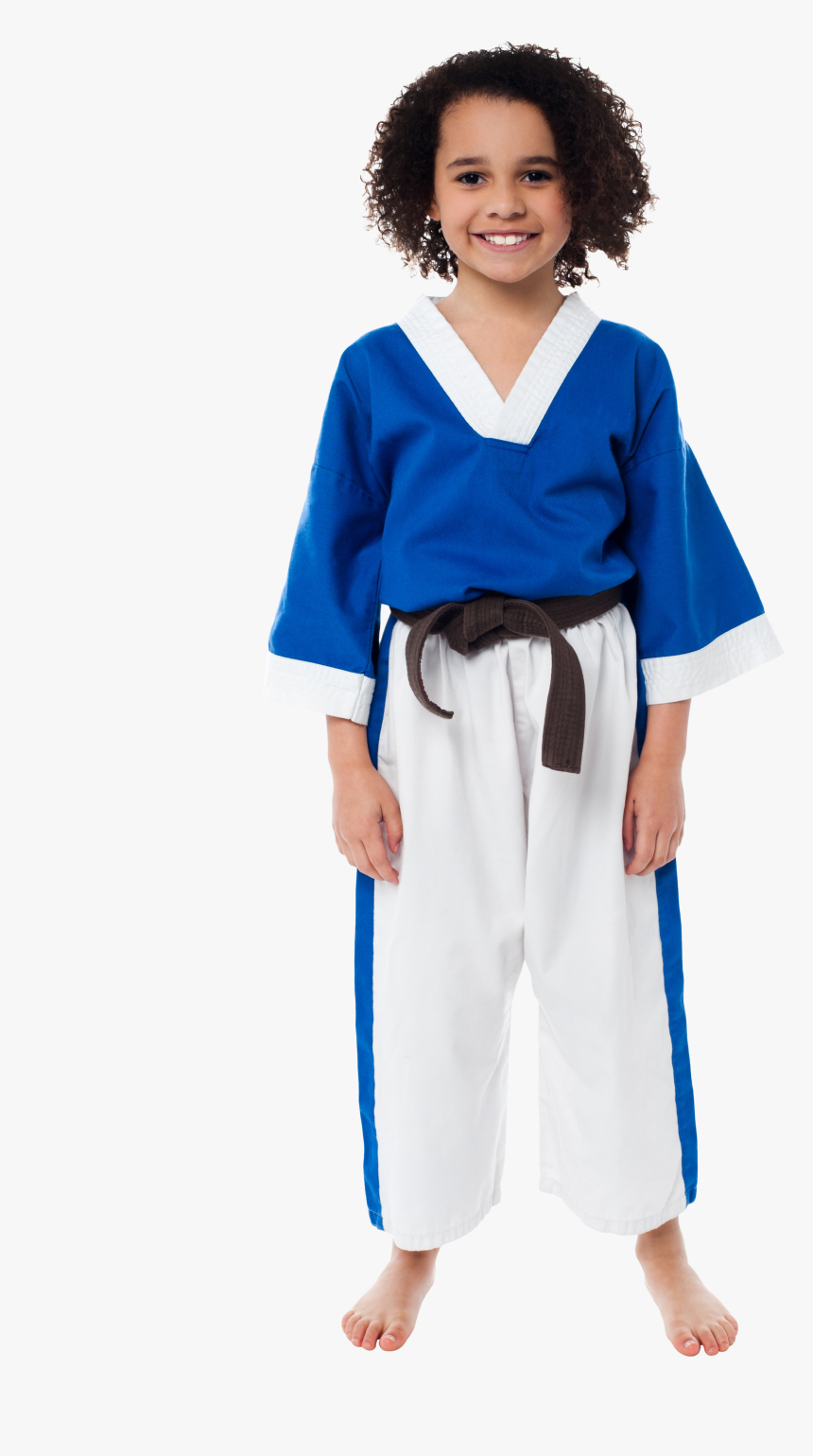 Karate Girl Png Image - Karate Gi, Transparent Png