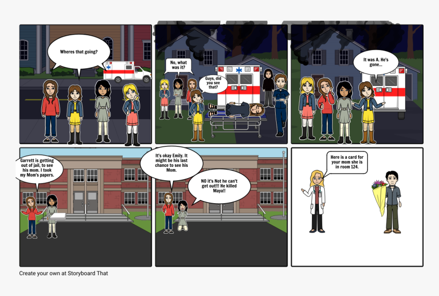 Pretty Little Liars Comics, HD Png Download