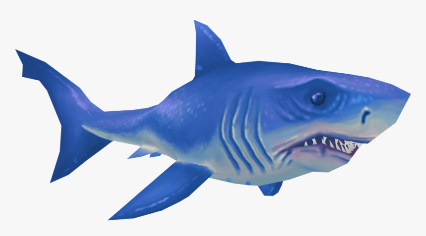 Great White Shark Png - Great White Shark .png Blue, Transparent Png