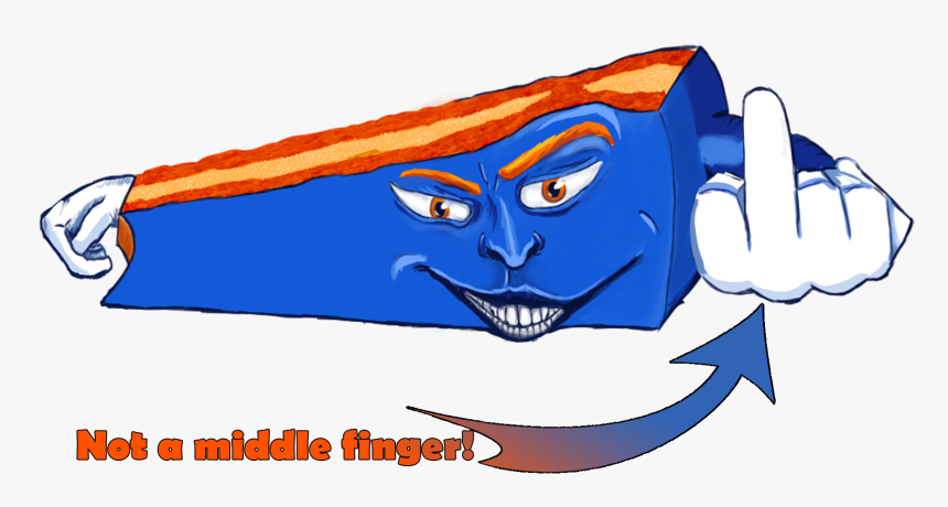 Not A Middle Finger - Cartoon, HD Png Download