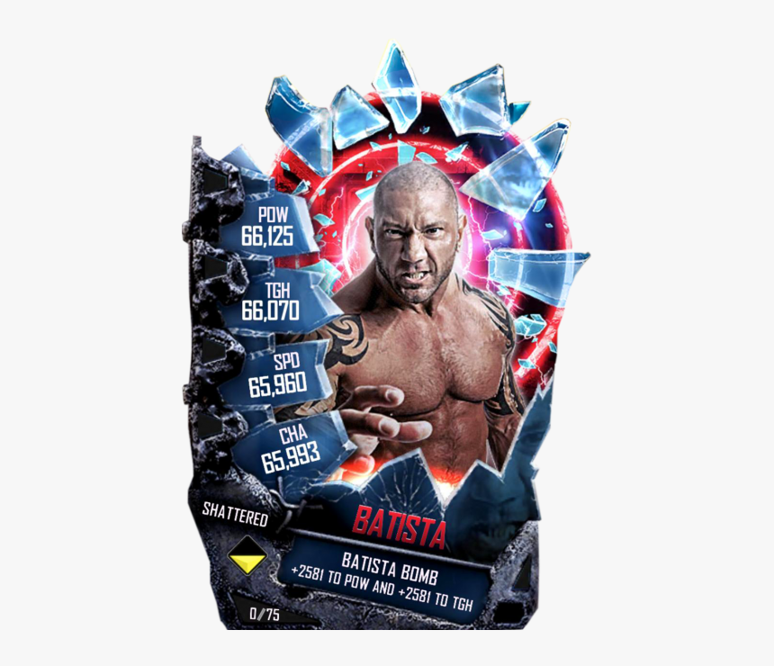 Shattered Fusion Wwe Supercard, HD Png Download