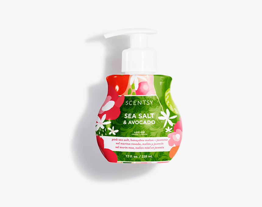 Sea Salt & Avacado Lotion - Scentsy Sea Salt And Avocado Lotion, HD Png Download