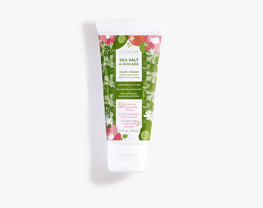 Sea Salt & Avacado Hand Cream - Scentsy Hand Cream, HD Png Download