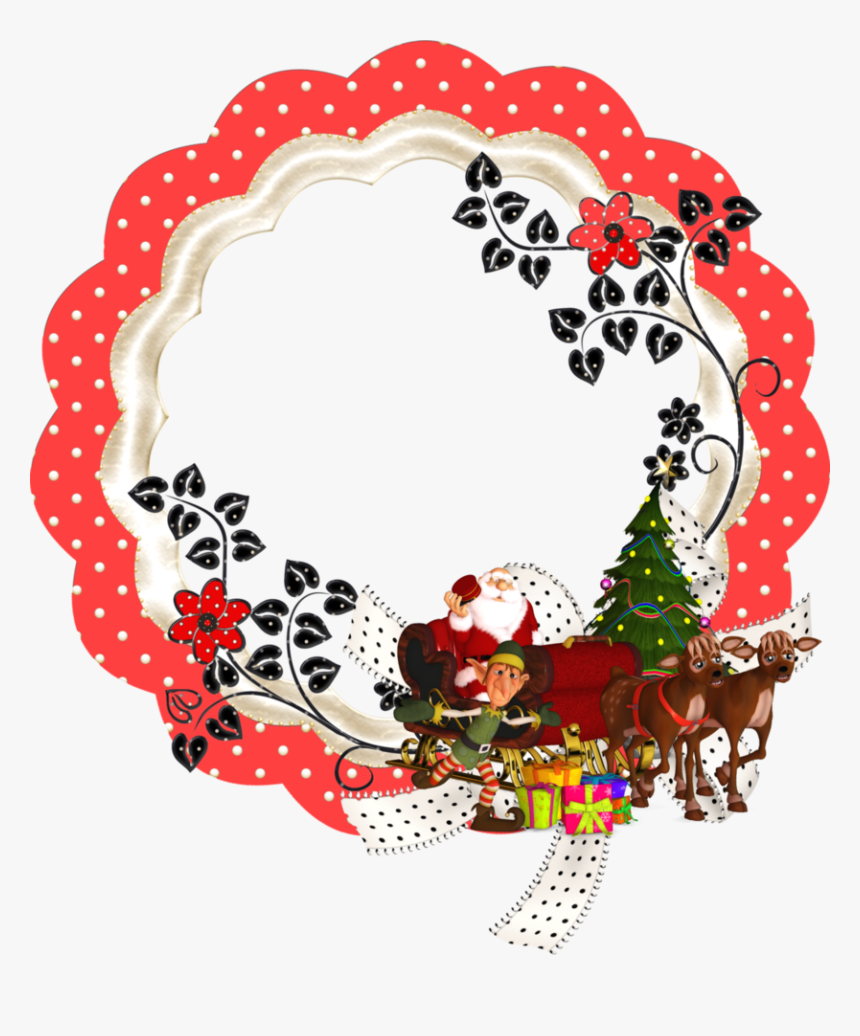 Pin By Jean Harris On Art & Crafts - Merry Christmas Frames Png, Transparent Png
