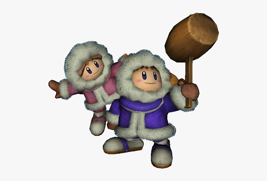 Download Zip Archive - Ice Climbers Smash 4 Trophy, HD Png Download