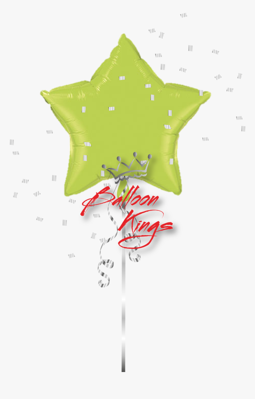 Lime Green Star - Pink Star, HD Png Download