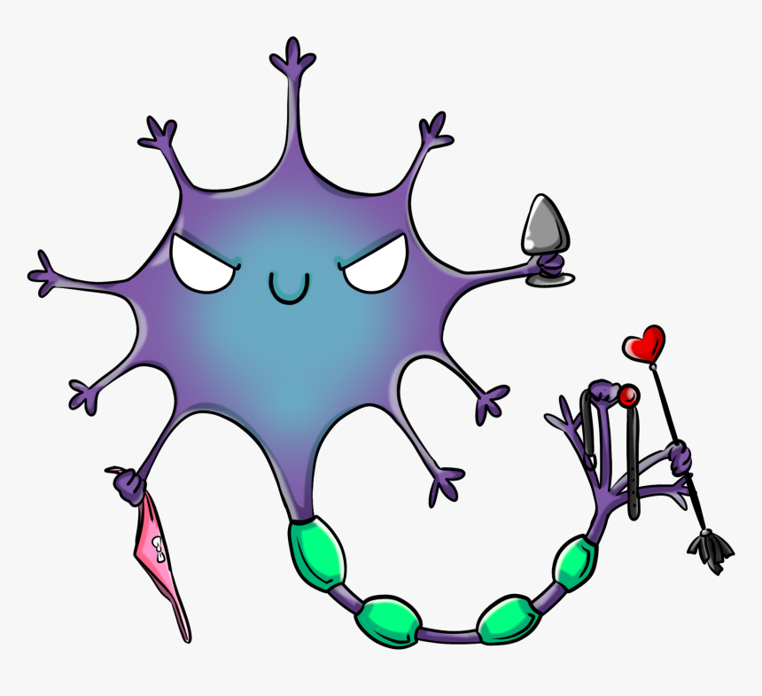 Illustration Clipart , Png Download - Naughty Neuron, Transparent Png