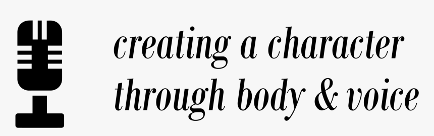 Creating A Character Through Body And Voice, HD Png Download