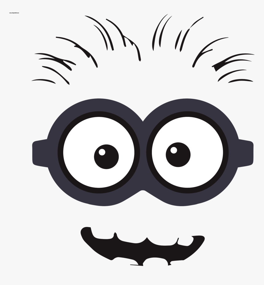 Carving Pumpkin Templates Minion Pumpkin Carving Templates - Minion Images Clipart Black And White, HD Png Download