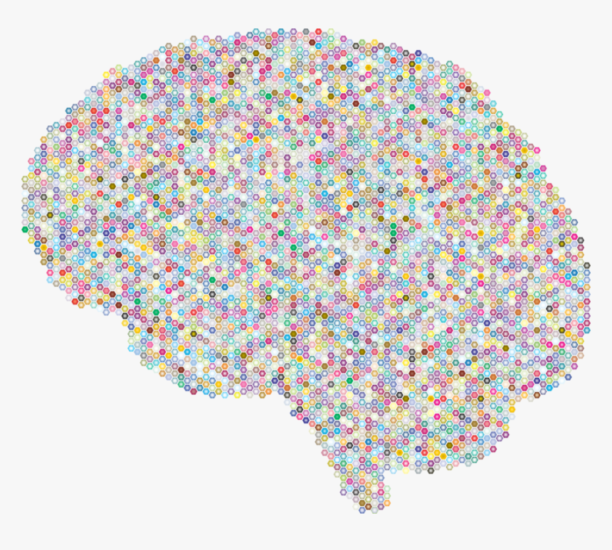 Line,glitter,neuron - Glitter Brain, HD Png Download