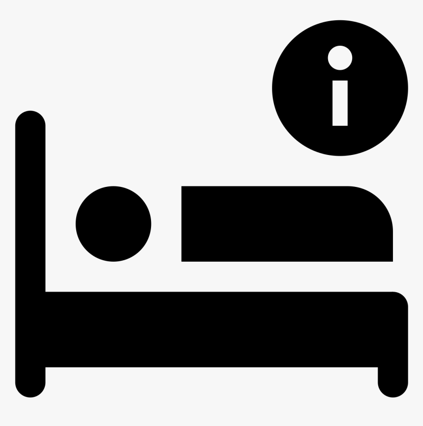 Ios Filled Icon - Bed Clip Art, HD Png Download