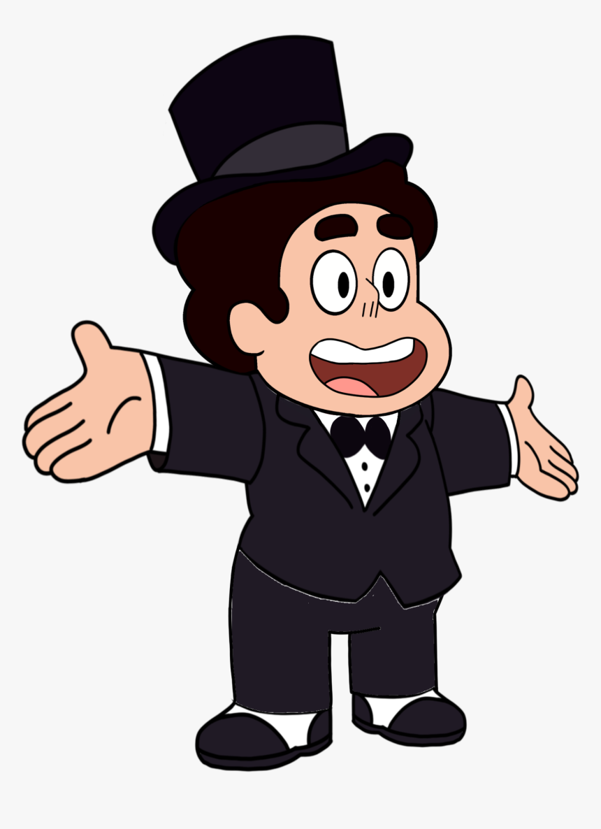 Transparent Tuxedo Man Clipart - Steven Universe In Tuxedo, HD Png Download