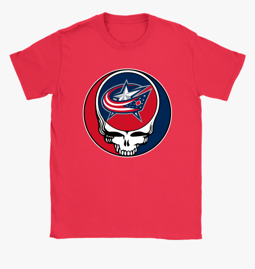 Nhl Team Columbus Blue Jackets X Grateful Dead Logo - Columbus Blue Jackets, HD Png Download