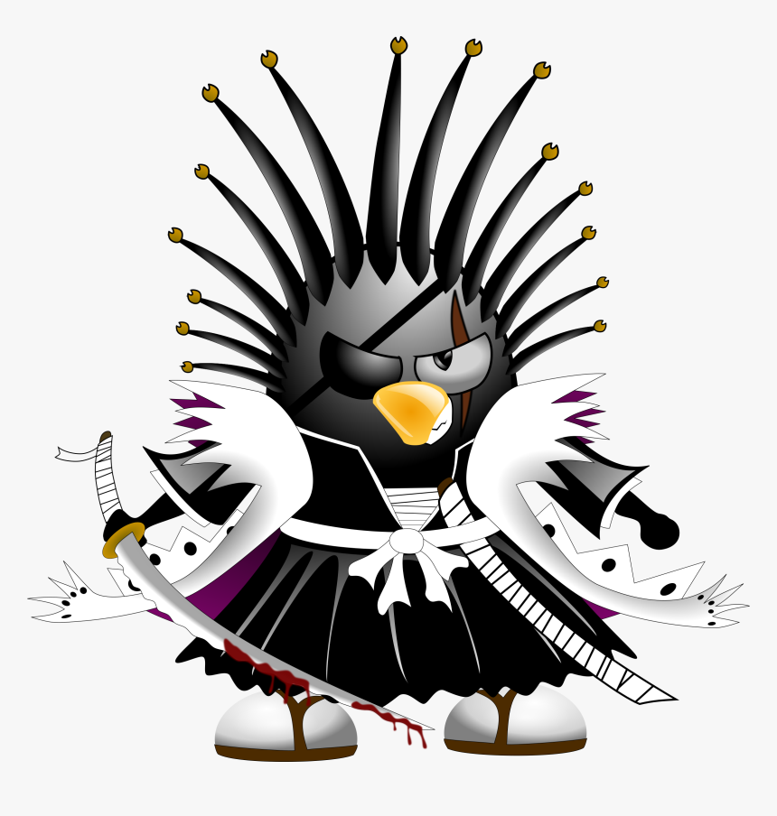 Kempachi-tux Clip Arts - Clip Art, HD Png Download