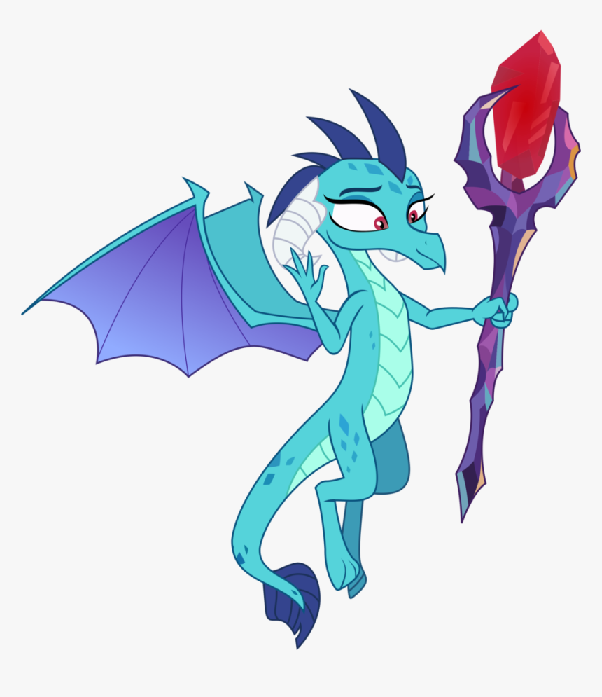 Bluetech, Bloodstone Scepter, Dragon, Dragon Lord Ember, - Ember The Dragon Lord, HD Png Download