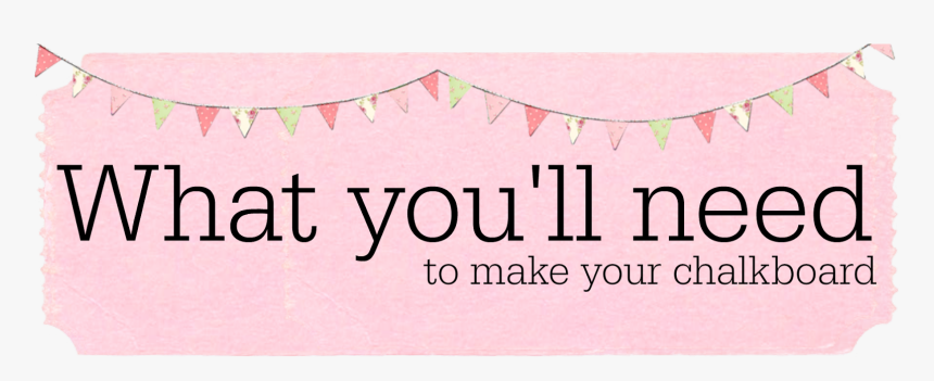 How To Make A Chalkboard From A Photo Frame , Png Download - Srikar Seeds, Transparent Png