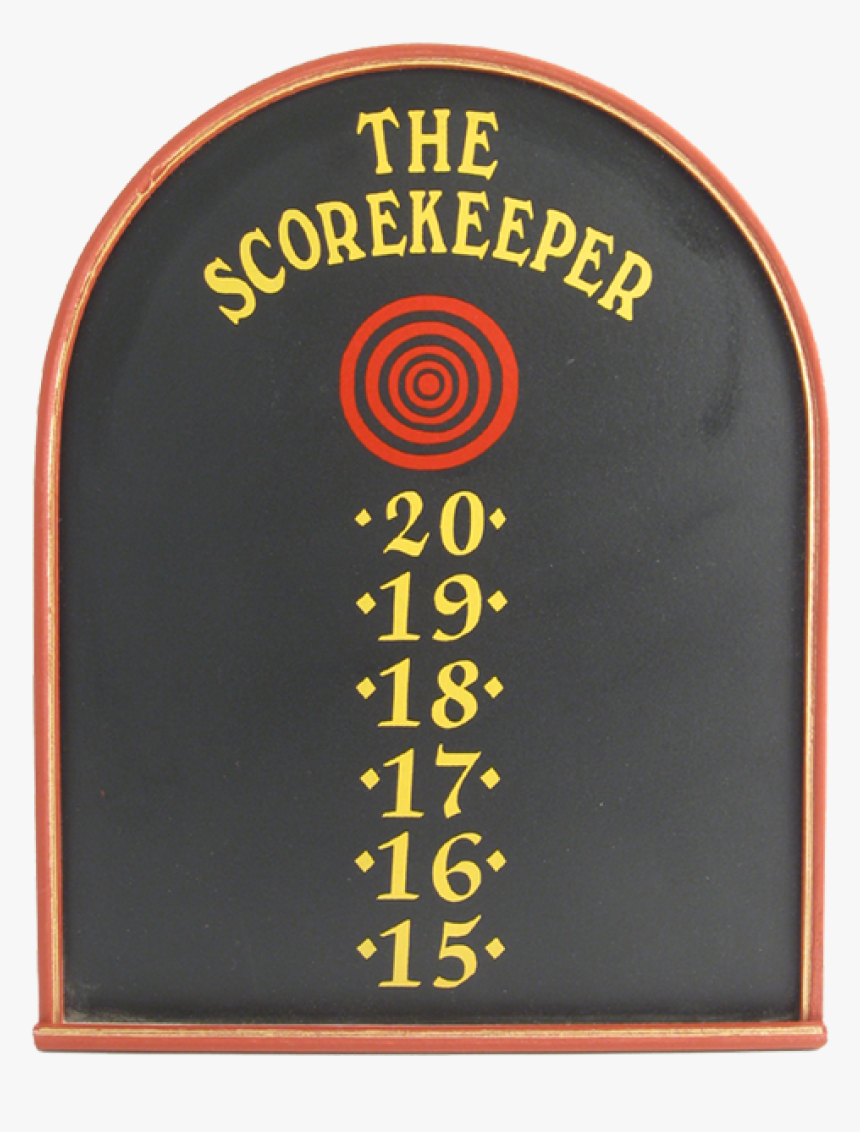 Handcrafted Framed Scorekeeper Chalkboard - Circle, HD Png Download