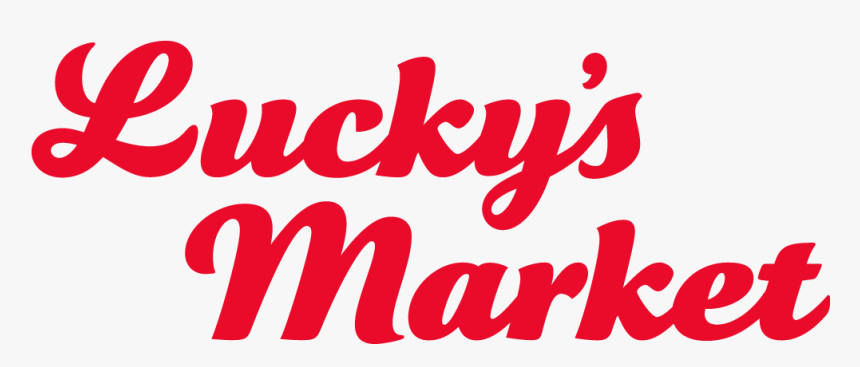 Lucky S Market Logo - Luckys Market Logo Transparent, HD Png Download