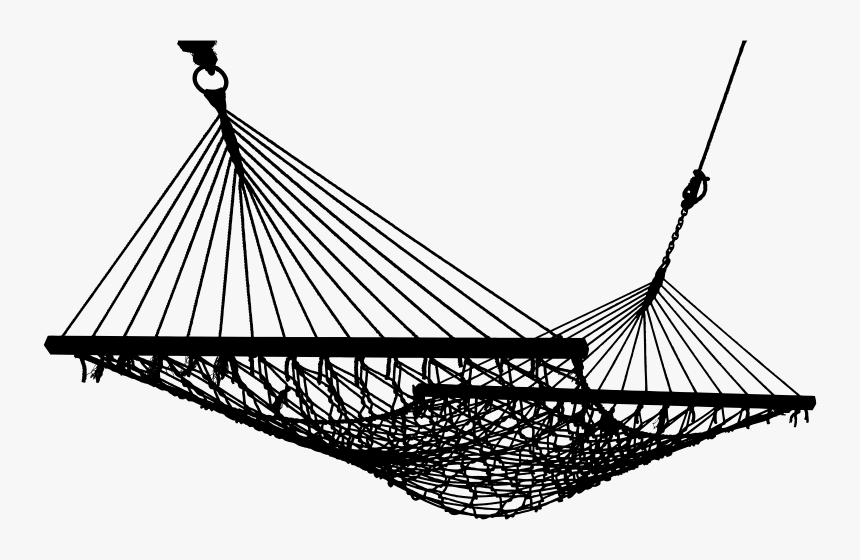 Detailed Hammock Silhouette - Quotes About Hammock, HD Png Download